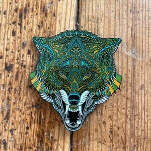 Bioworks | Wolf Head 24/85 Hat Pin
